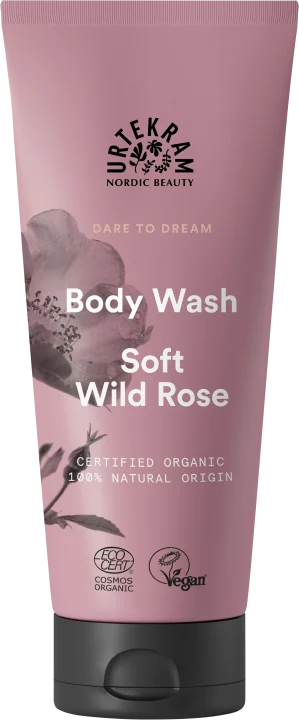 Urtekram Dare To Dream Soft Wild Rose Body Wash 200 ml Urtekram