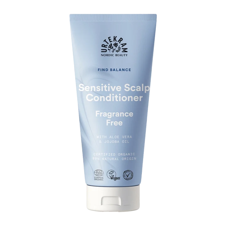 Urtekram Find Balance Fragrance Free Sensitive Scalp Conditioner 180 ml Urtekram