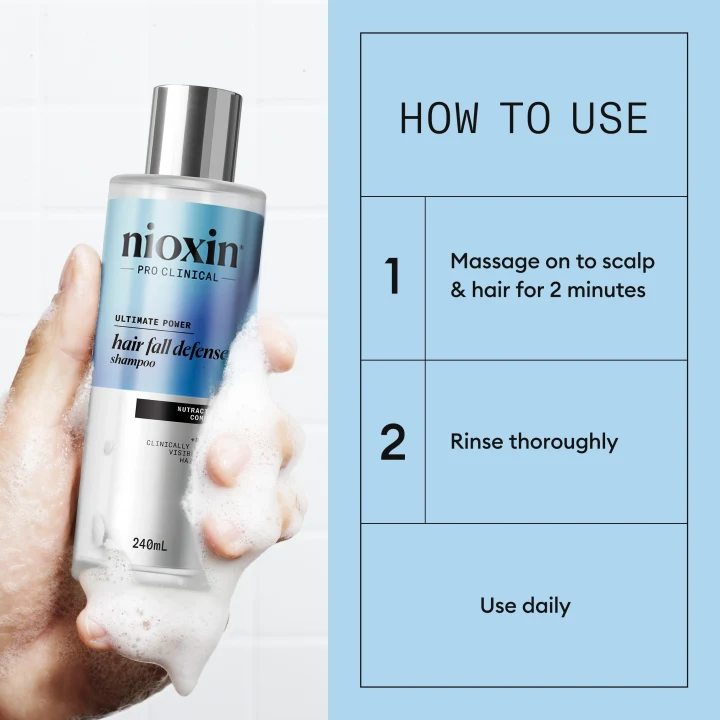 Nioxin Hair Fall Defense Shampoo 240 ml Nioxin