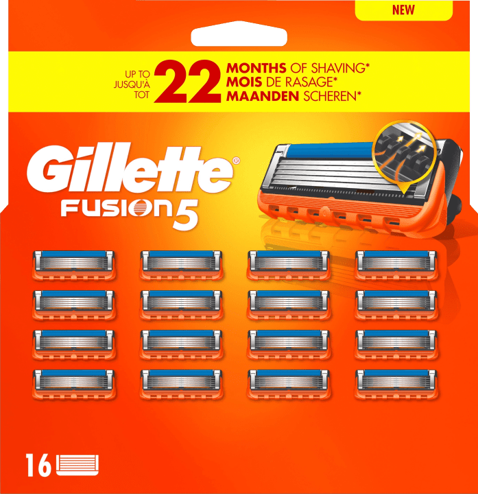 Gillette Fusion5 Rakblad 16 st Gillette