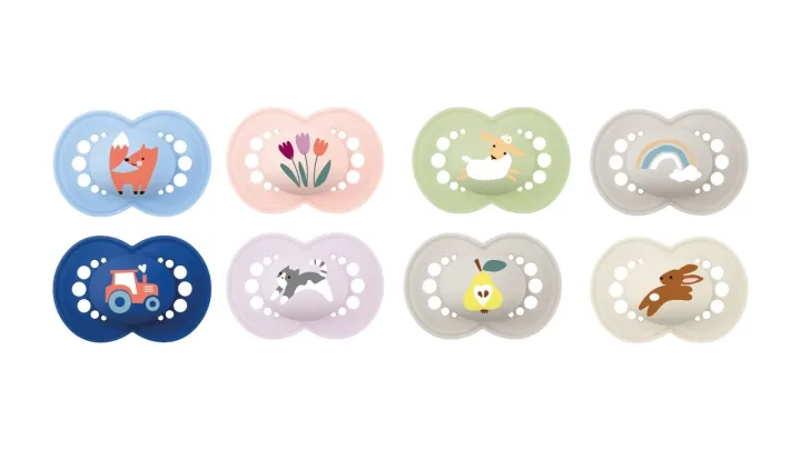 MAM Original Napp 16-36 mån Silk Mixade Färger 2-pack Mam