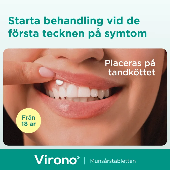 Virono Buckaltablett Häftande 50mg 1 st Virono