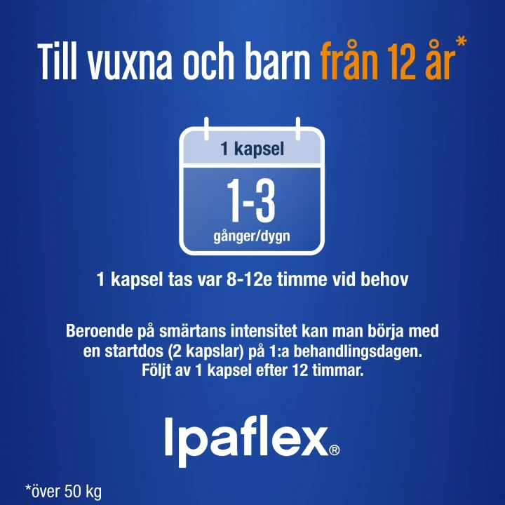 Ipaflex 200 mg 20 kapslar Ipaflex