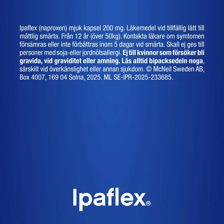 Ipaflex 200 mg 20 kapslar Ipaflex