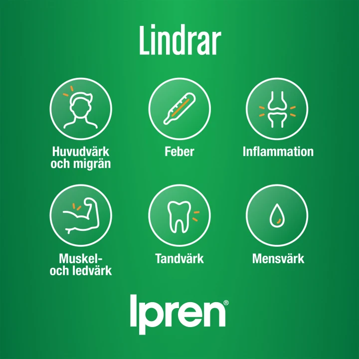 Ipren filmdragerad tablett 200 mg 30 st Ipren