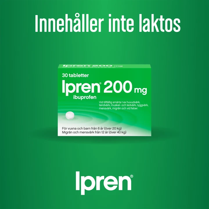 Ipren filmdragerad tablett 200 mg 30 st Ipren