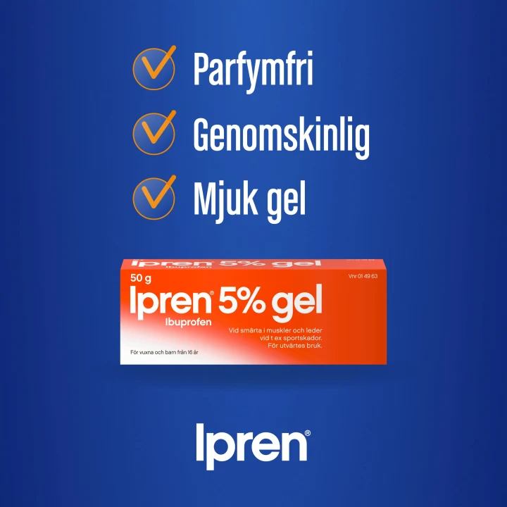 Ipren gel 5% 50 g Ipren
