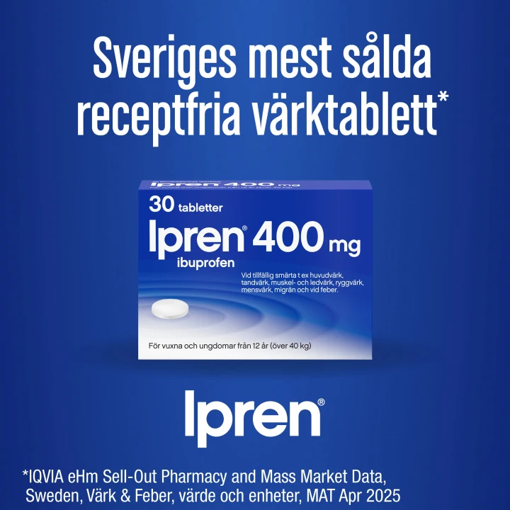 Ipren Tablett 400 mg 30 st Ipren