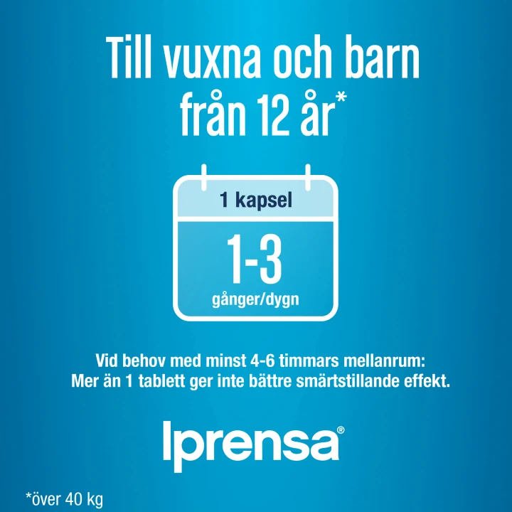 Iprensa mjuk kapsel 400 mg 20 st Ipren