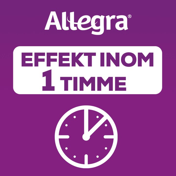 Allegra filmdragerad tablett 120 mg 30 st Allegra