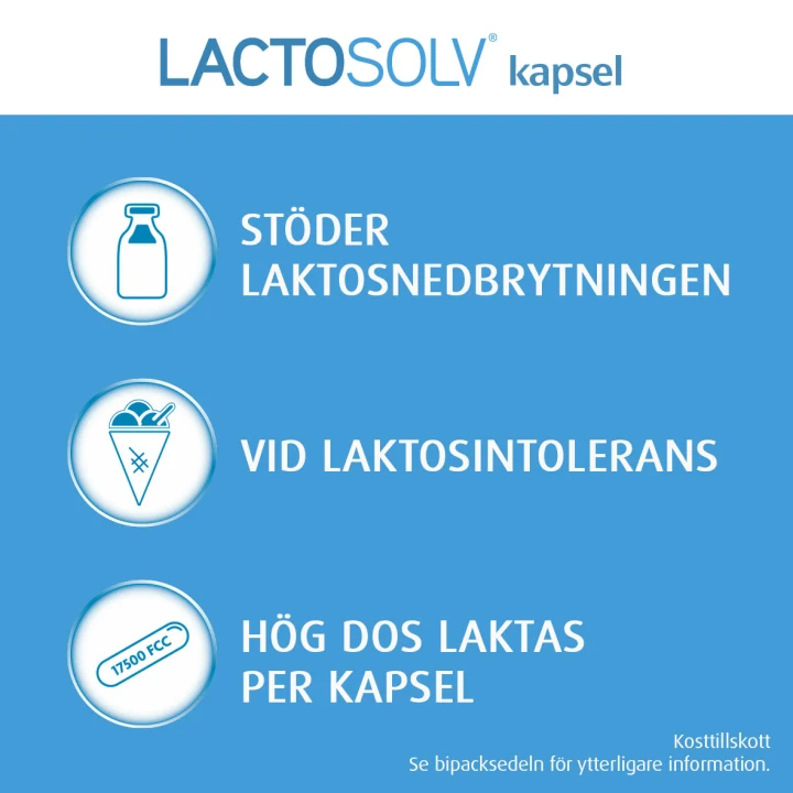 Lactosolv 60 kapslar Lactosolv