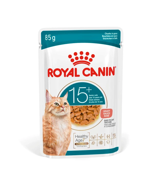 Royal Canin Ageing Cat 15+ Gravy Våtfoder 12x85 g Royal Canin