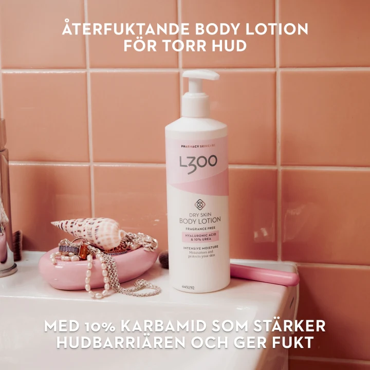 L300 Intensive Moisture Body Lotion Oparfymerad 350 ml L300