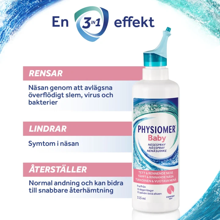 Physiomer Baby Mist saltvattenspray 115 ml Physiomer