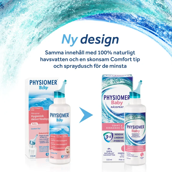 Physiomer Baby Mist saltvattenspray 115 ml Physiomer