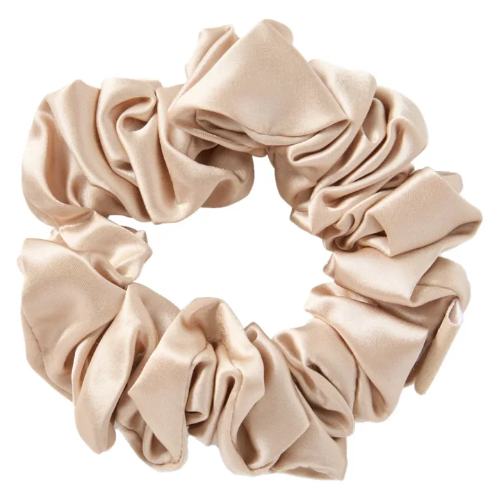 ByBarb Sidensnodd Stor Beige ByBarb
