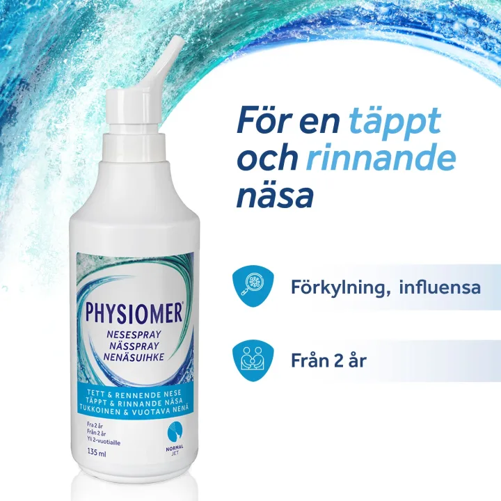 Physiomer Normal Jet & Spray nässpray 135 ml Physiomer