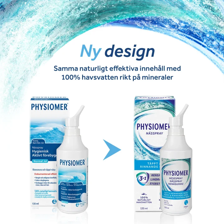 Physiomer Normal Jet & Spray nässpray 135 ml Physiomer