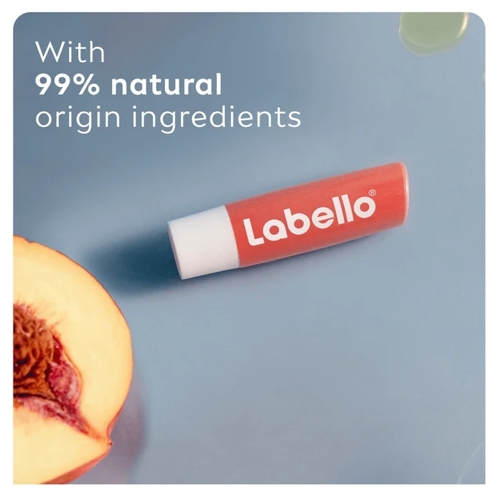 Labello Peach Shine Lip Balm 4,8 g Labello
