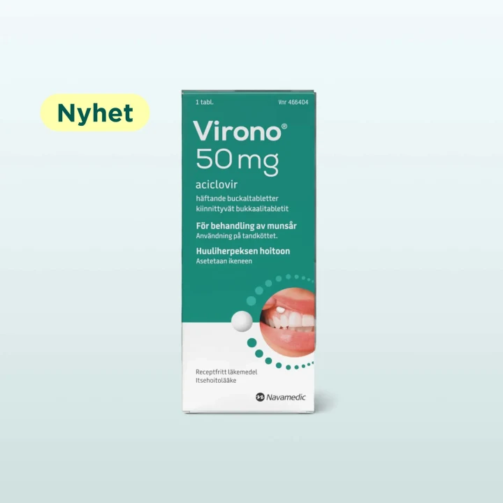 Virono Buckaltablett Häftande 50mg 1 st Virono
