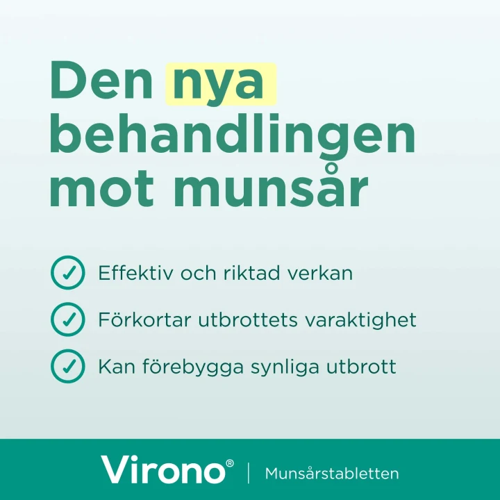 Virono Buckaltablett Häftande 50mg 1 st Virono