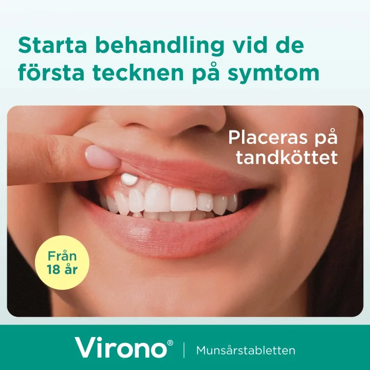 Virono Buckaltablett Häftande 50mg 1 st Virono