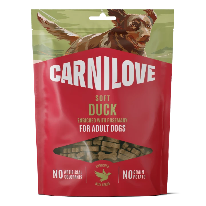 Carnilove Dog Soft Snack Duck enriched with Rosemary 200 g Carnilove