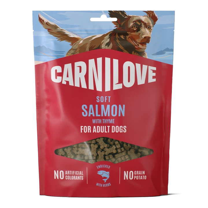 Carnilove Dog Soft Snack Salmon with Thyme small bite 200 g Carnilove