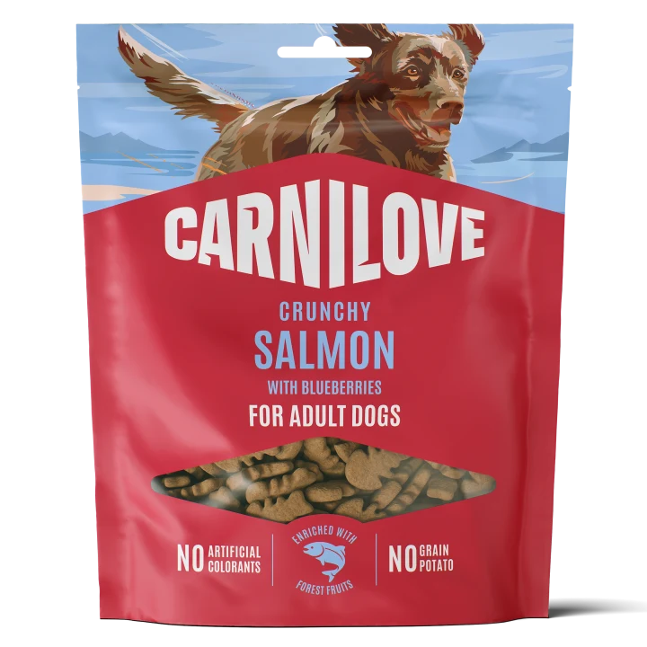 Carnilove Dog Crunchy Snack Salmon with Blueberries 200 g Carnilove