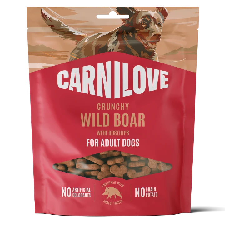 Carnilove Dog Crunchy Snack Wild Boar with Rosehips 200 g Carnilove