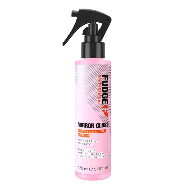 Fudge Mirror Gloss Heat Protecting Shine Spray 150 ml Fudge