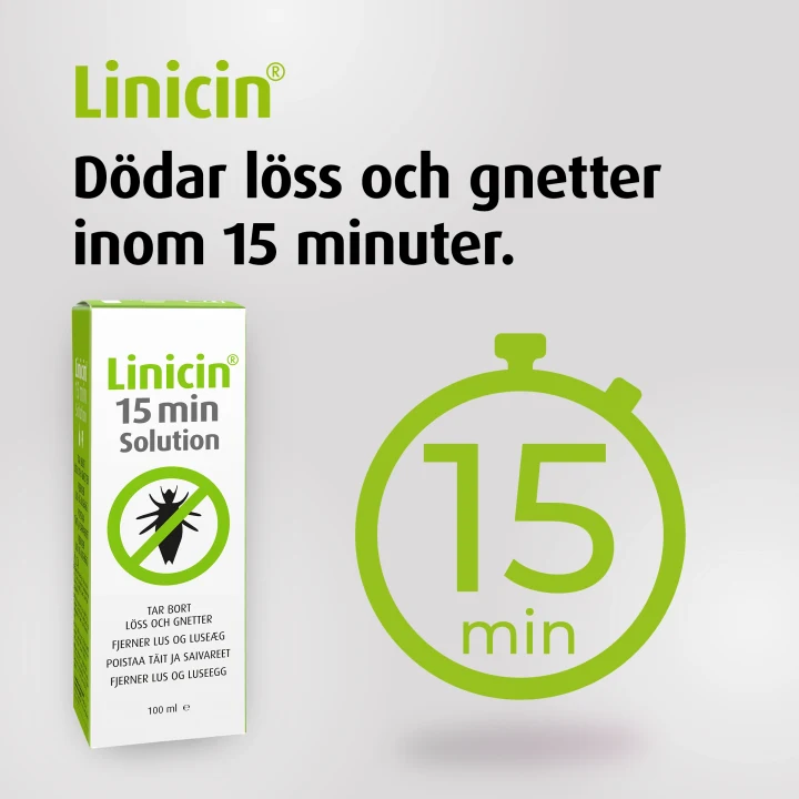 Linicin 15 min Lusbehandling 100 ml Linicin