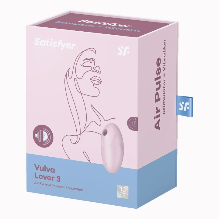 Satisfyer Vulva Lover 3 Pink Lufttrycksvibrator Satisfyer