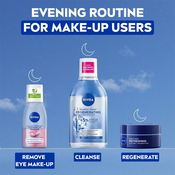 NIVEA Radiance Waterproof Eye Make-up Remover 125 ml Nivea