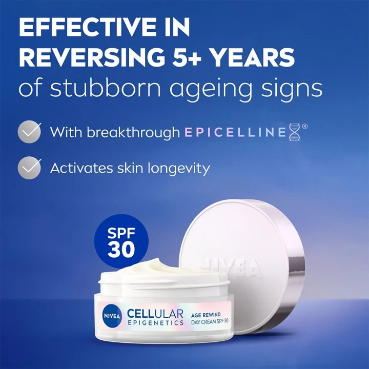 NIVEA Cellular Epigenetics Age Rewind Day Cream SPF 30, 50 ml Nivea
