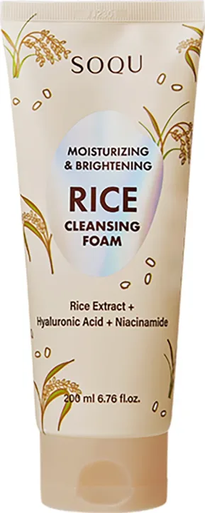 SOQU Rice Foam Cleanser 200 ml SOQU