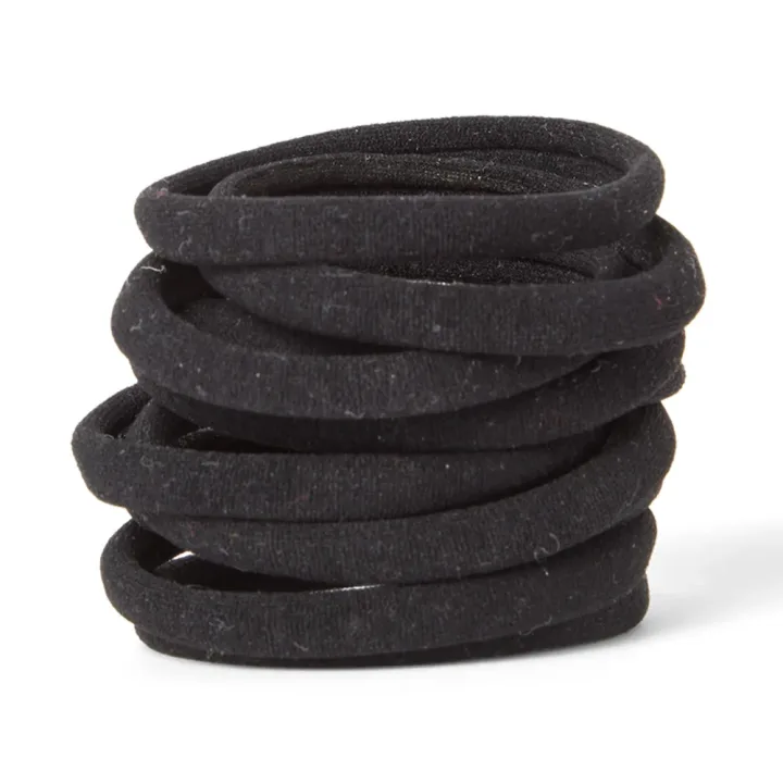 ByBarb Circular Collection Hårsnodd Black 10-pack ByBarb
