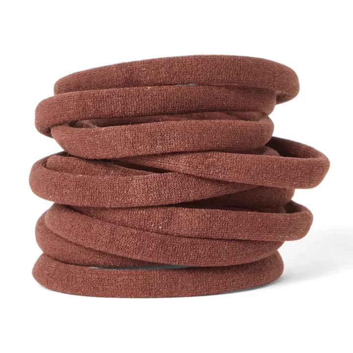 ByBarb Circular Collection Hårsnodd Brunette 10-pack ByBarb