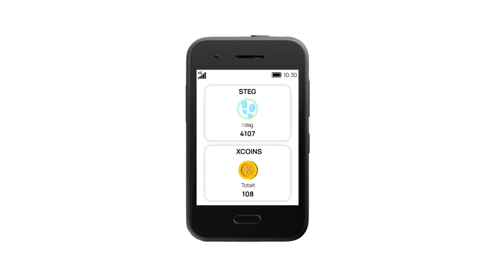 XploraOne Startphone Black E-sim Xplora