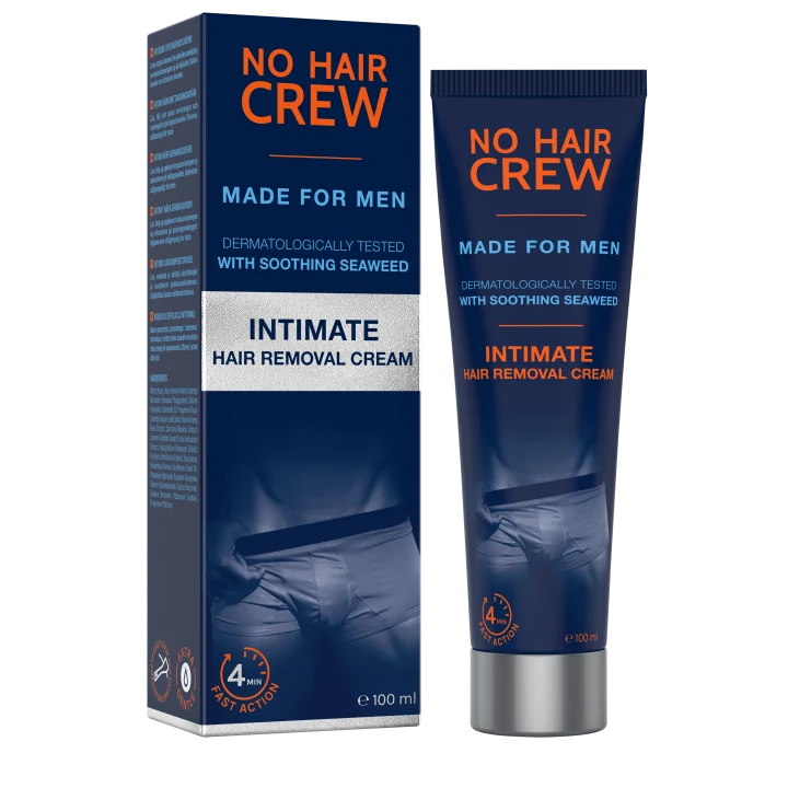 No Hair Crew Intimate Hair Removal Cream 100 ml No Hair Crew