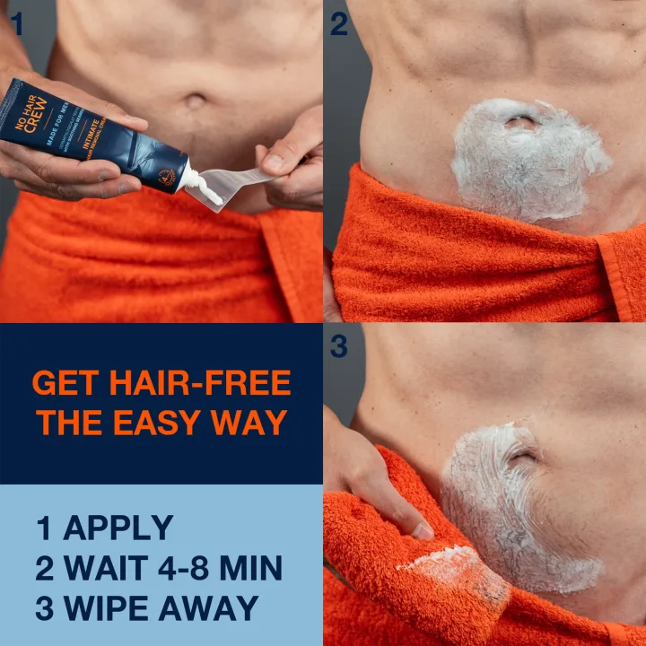No Hair Crew Intimate Hair Removal Cream 100 ml No Hair Crew