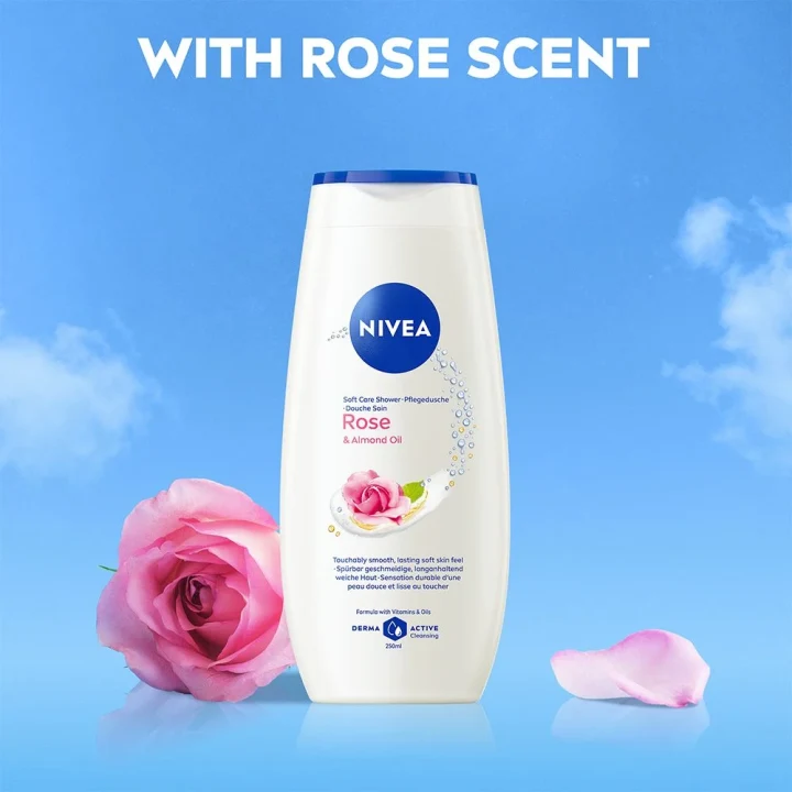 NIVEA Rose & Almond Oil Shower 250 ml Nivea