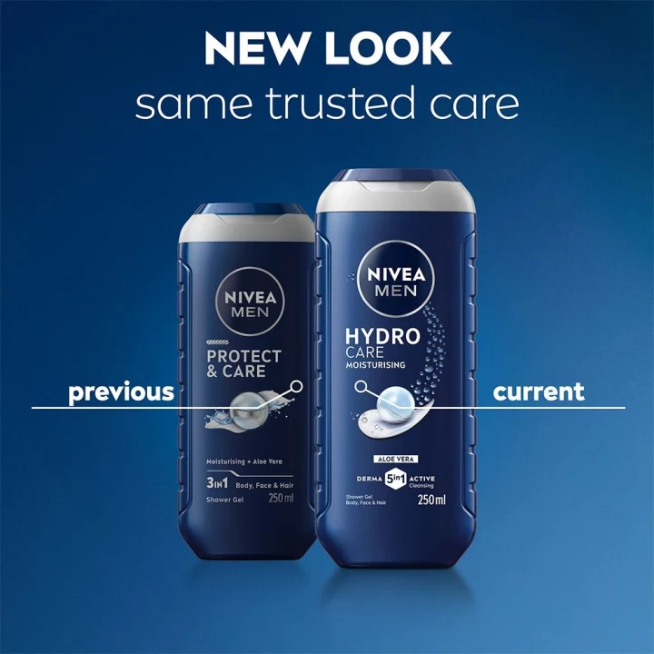 NIVEA Hydrocare Moisturising Shower Gel 250 ml Nivea