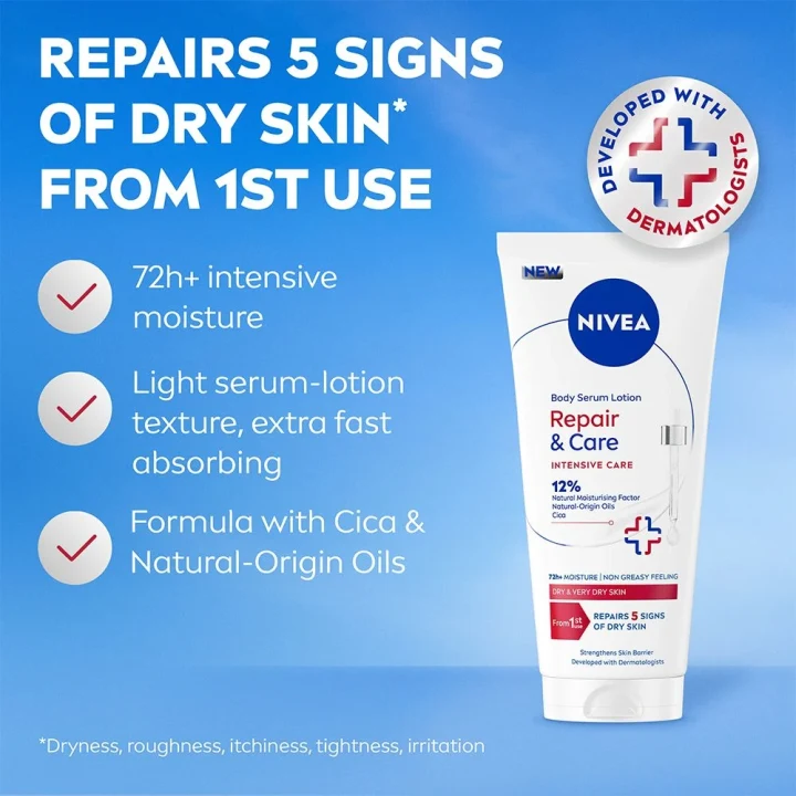 NIVEA Repair & Care Serum Lotion 200 ml Nivea