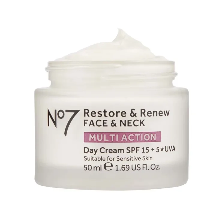 No7 Restore & Renew Multi Action Day Cream SPF 15, 50 ml No7
