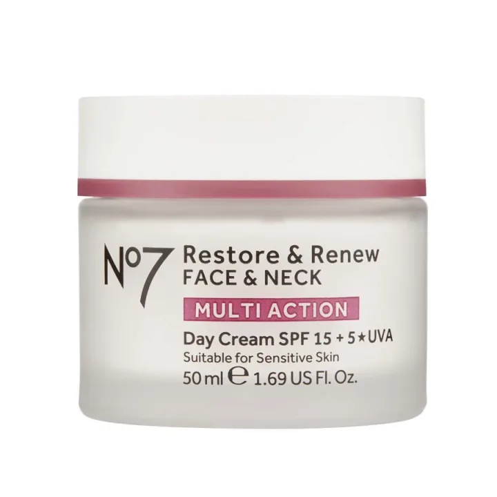 No7 Restore & Renew Multi Action Day Cream SPF 15, 50 ml No7