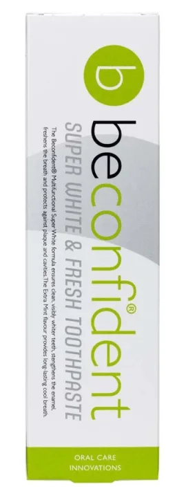 Beconfident Multifunctional Superwhite Fresh Tandkräm 75 ml Beconfident