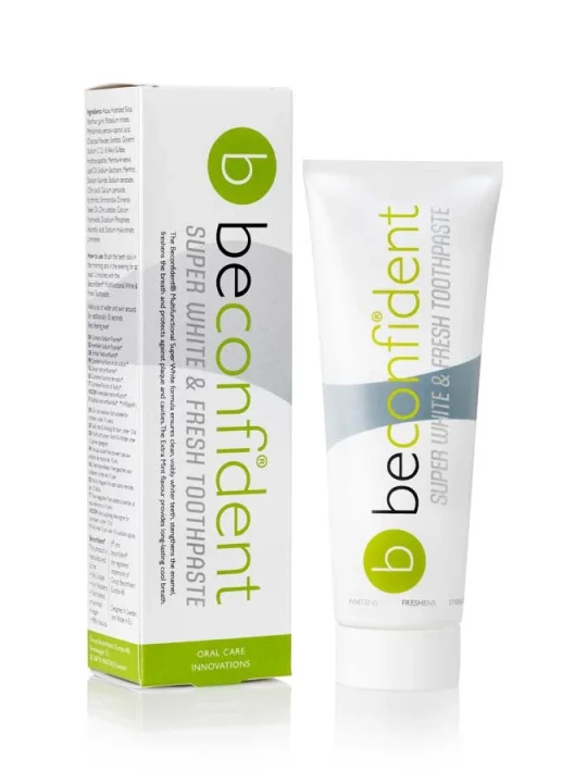 Beconfident Multifunctional Superwhite Fresh Tandkräm 75 ml Beconfident