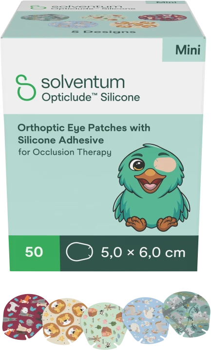 Opticlude Silicone Ögonförband Mini 2737PB 50 st Opticlude