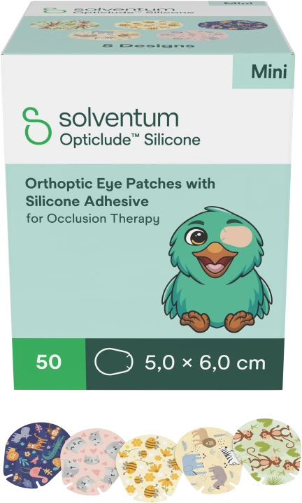 Opticlude Silicone Ögonförband Mini 2737PG 50 st Opticlude